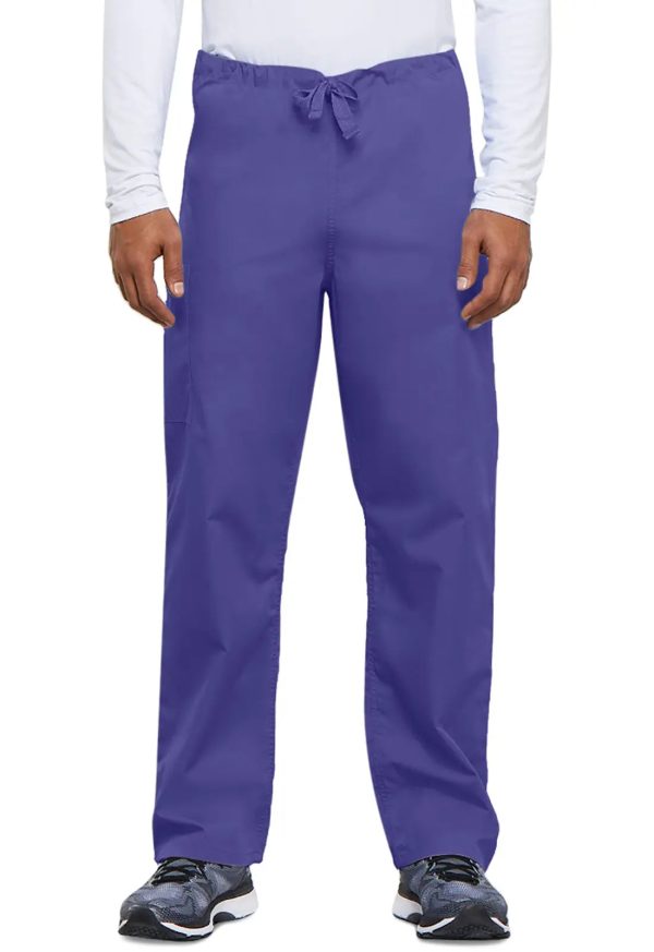 Cherokee Unisex 3-Pocket Drawstring Cargo Pant - Grape For Sale