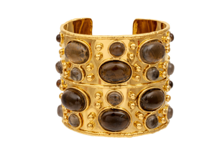 Byzance Smoked Quartz Cuff Sale