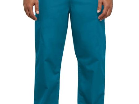 Cherokee Unisex 3-Pocket Drawstring Cargo Pant - Caribbean Blue Fashion