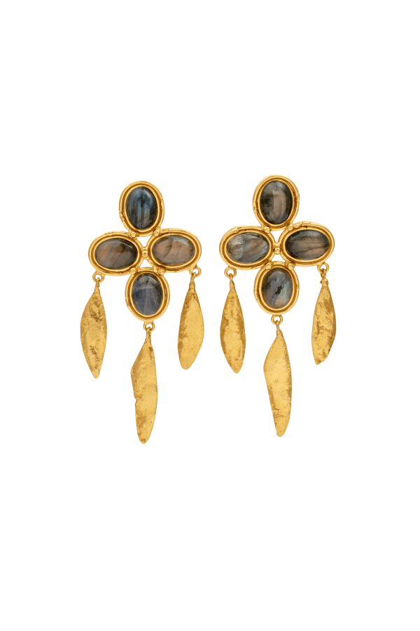 Olympe Labradorite Earrings For Discount