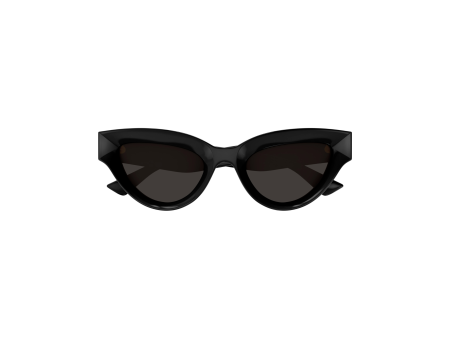 Black Dropped Lens Cat Eye Sunglasses Online Hot Sale