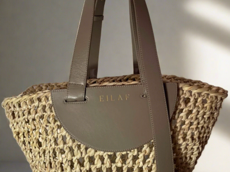 Exclusive Large Dom Raffia Basket Tote on Sale