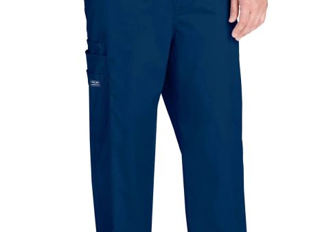 Cherokee Unisex 5-Pocket Drawstring Cargo Pant - Navy Supply