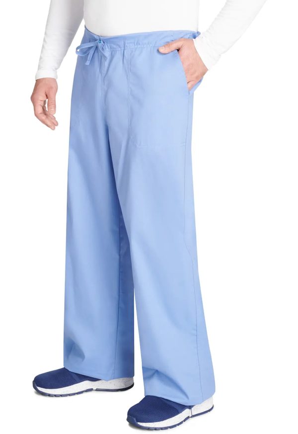 Cherokee Unisex 5-Pocket Drawstring Cargo Pant - Ceil Blue Sale