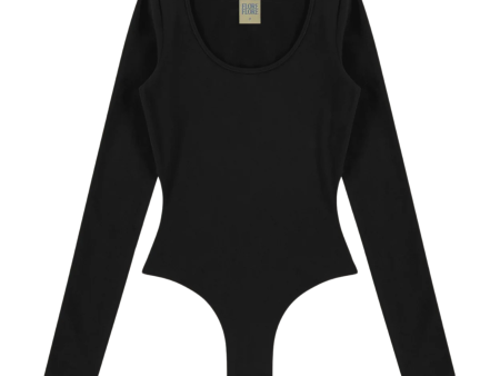 Yoli Bodysuit in Black Online Hot Sale